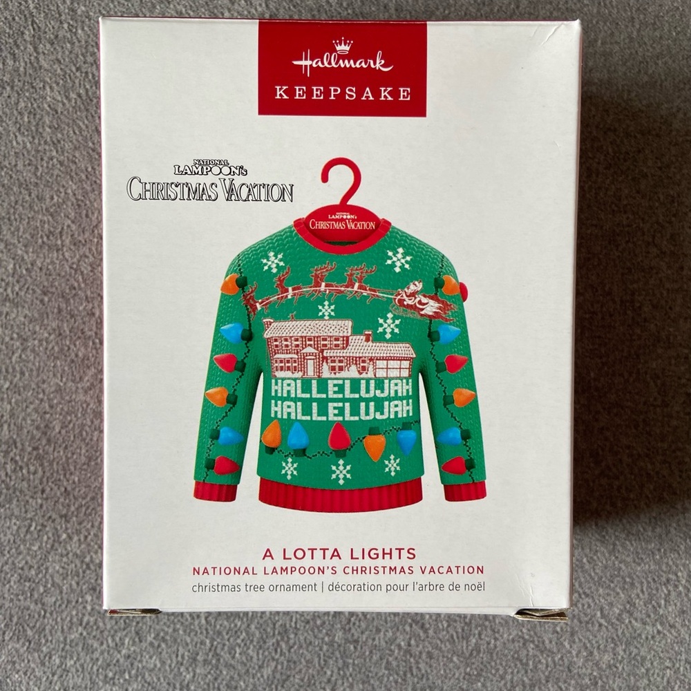 Hallmark Keepsake Christmas Sweater Ornament